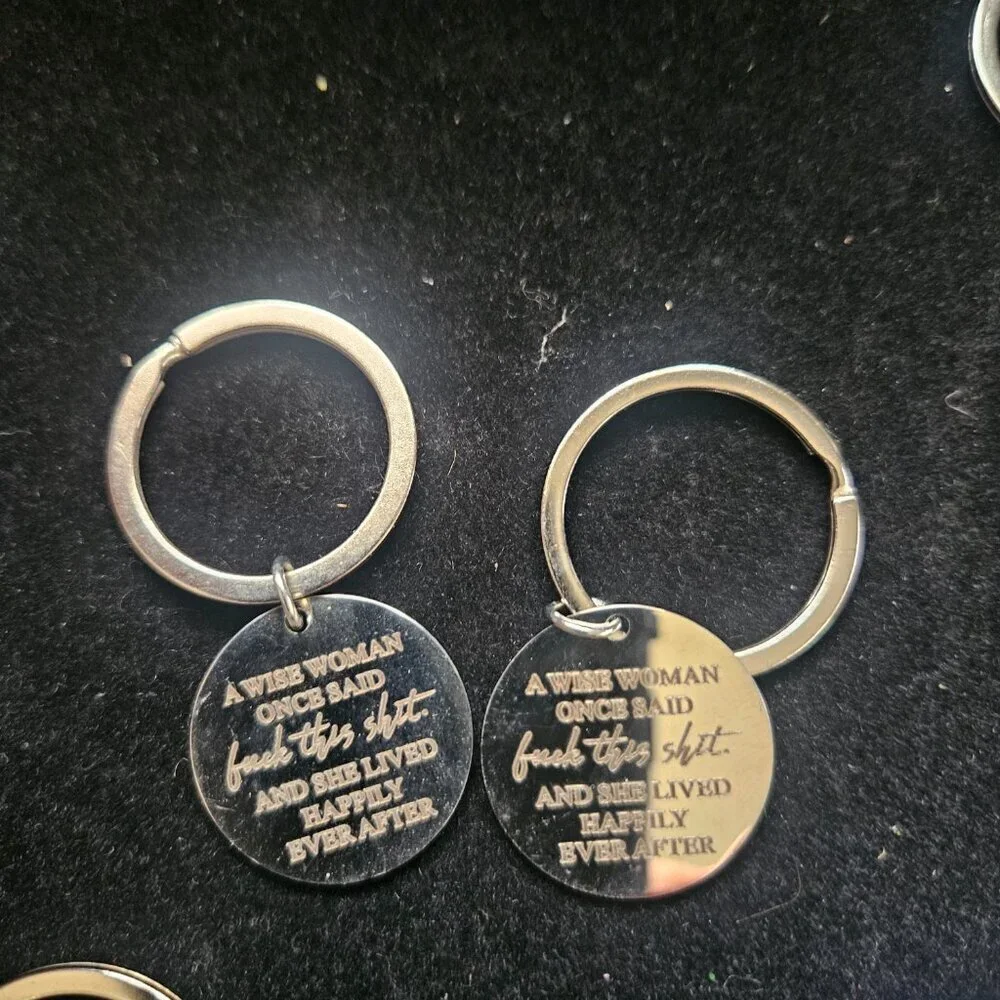 Funny & Inspirational Keychain Lot Dragonfly Mom Humor Novelty Key Rings Gift